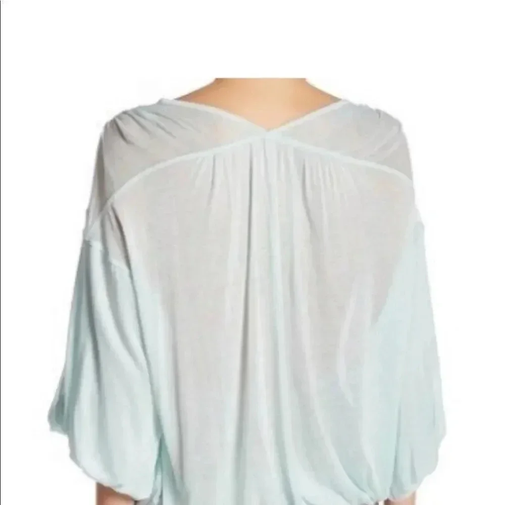 Free People Blue Peaks Island Tee